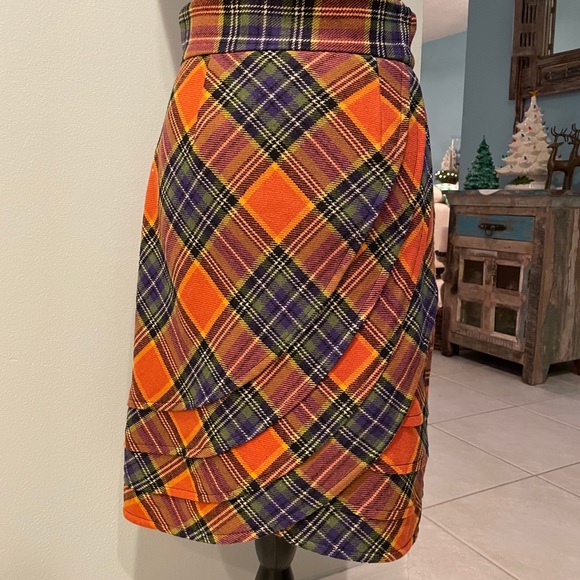 Tracy Reese Dresses & Skirts - Plenty By Tracy Reese Plaid Wool Skirt